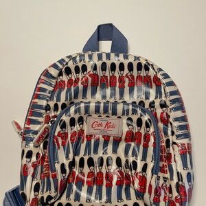 Cath Kidston Red and Blue Soldier Pattern Backpack
